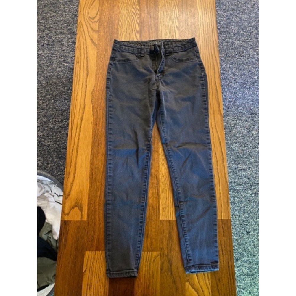 Black Ankle Length Jeans